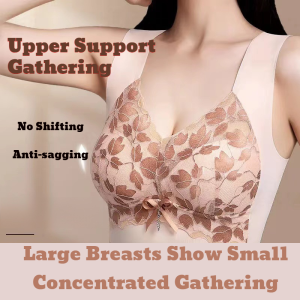 Seamless Tank Top Body Shaper For Women Womens Gathered Nonmarking Bra Comfortable Antisagging Adjustable Underwear  女士聚拢无痕文胸