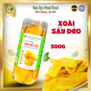 Xoài Sấy Dẻo Hũ 500gr Tân Lộc Phát