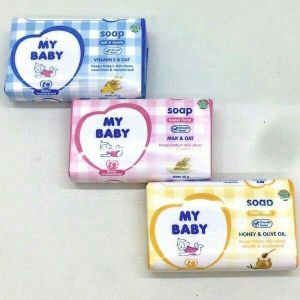 My Baby Sabun Batang 60gr || My Baby Sabun Healthy Protect || My Baby Sabun Fresh Fruity