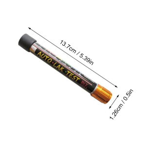 ปากกาเครื่องทดสอบความหนาสีรถยนต์ RF สีรถยนต์พร้อมตัวระบุขนาดปลายแม่เหล็กแบบพกพาสีรถยนต์เคลือบสีเครื่องวัดระยะเสื้อโค้ททดสอบการชน