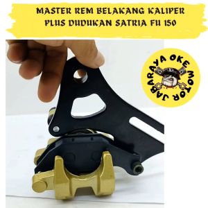KALIPER BELAKANG PLUS DUDUKAN PANGKON SATRIA FU 150 BEST QUALITY PRODUK