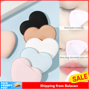 Mini Size Heart Finger Cosmetic Puff Thumb Shape Detailing Makeup Puffs Finger Air Cushion Sponge