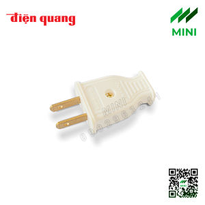 Phích cắm Điện Quang chân dẹt PC 1A-02