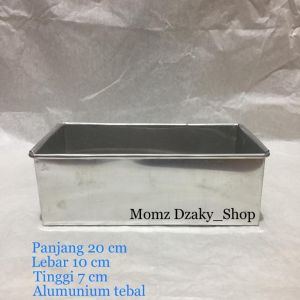 Loyang roti sobek  20X10X7cm/Loyang brownies kukus/Loyang tinggi 7cm/cetakan roti/Loyang kue/cetakan kue/Loyang/alat dapur/bisa cod