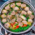 Bò viên gân đặc biệt - bịch 500gr (giao tphcm). 