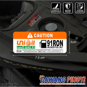 Gas Tank Sticker for Motorcycle Car Gasoline Diesel Unleaded Fuel Label Cover Petron Shell Stickers Accessories Decals Vinyl