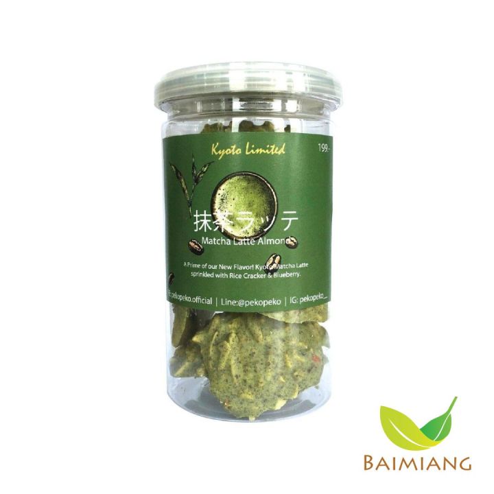PEKO PEKO Cluster Matcha Latte รสมัทฉะลาเต้ อัลมอนด์ 180 g. (02616 ...