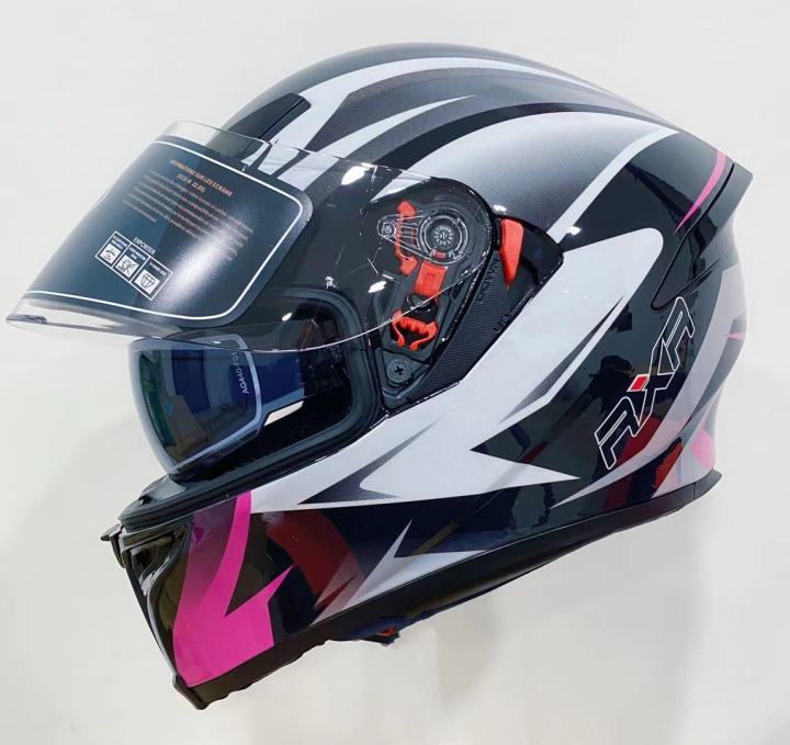 Rxr Dual Visor RXR FullFace Dual Visor 691A-K3 Blade Motorcycle