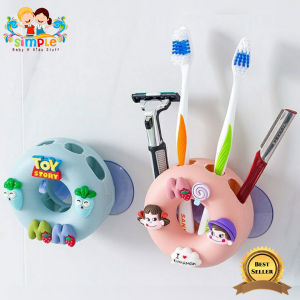 Tempat Sikat Gigi Import Motif Donat Lucu