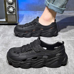 Aqua Shoes for Men Outdoor Quick Dry Water Shoes Beach Swimming Surfing Sneakers Rubber Non-slip Fishing Shoes Sandals Slippers for Rain Season(35-45)