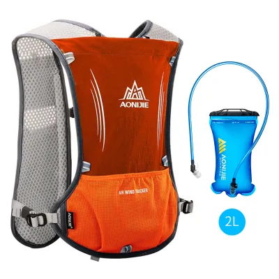 AONIJIE E913S 5L Trail Running Backpack Hydration Vest Pack Ultralight Outdoor Sports Bag For Trail Racing Marathon Camping Hiking