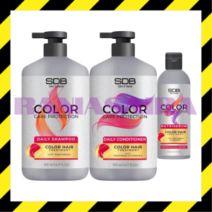 PAKET LENGKAP SDB Daily Color Care Protection Perawatan Rambut Warna Sehat Berkilau Alami Lembut