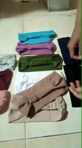 ciput pita kaos dalaman hijab / isi 3 pcs