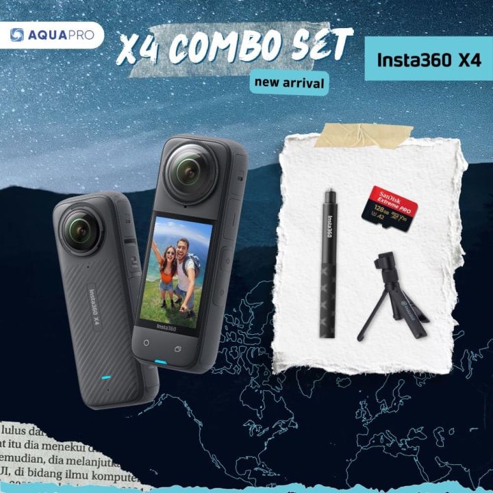 Insta360 X4 Combo Set ประกันศูนย์ไทย