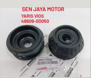 SUPPORT ASSY KARET SUPPORT SHOCK BREKER DEPAN NEW VIOS YARIS GEN 2 48609-0D050