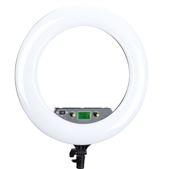 NiceFoto LR480AII Bicolor 32006500K 18 Inch LED Ring Light Large