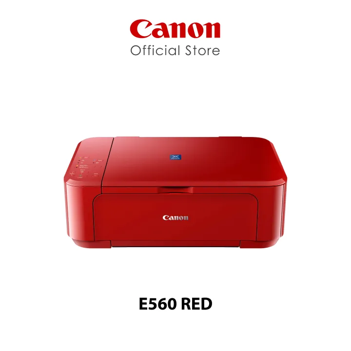 Canon PIXMA E560 Inkjet Printer | A4, Ink Efficient, Auto Duplex Print, Scan, Copy, WiFi