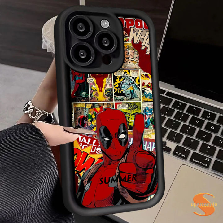 Deadpool Oppo A1k Back Cover Casing Deadpool Wolverine Shockproof