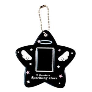 Fashion Photocard Holder Keychains With Unique Star And Angel Decorations Small Sleeve Backpack Accessories Decors