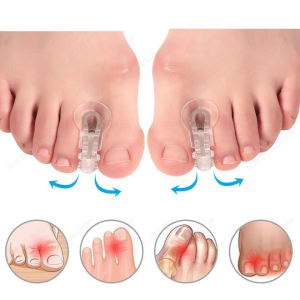 1PCS Toe Separator Hallux Valgus Silicone Toe Spreader Bunion Corrector Thumb Finger Correction Toe Big Protectors Feet Care