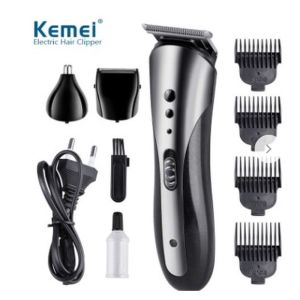 Kemei 3 In 1 Electric Rechargeable Trimmer Electric Razor Professional Nose Clipper