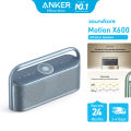 Anker Soundcore Motion X600 Portable Bluetooth Speaker A3130 | Spatial Audio | Hi-Res Audio | IPX7 Waterproof. 