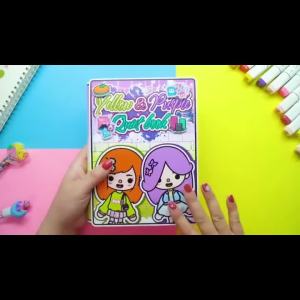 Toka World Quiet Book Girlfriend Girls Home DIY toca boca quiet book quiet book toca boca quite book toca boca diy quite book cinnamoroll quiet book quiet book doll housekuromi quiet book quiet book for kids baby book quite book quite book