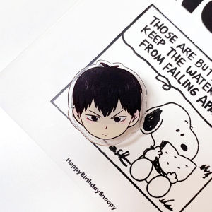 YF Haikyuu!! PP Clip Stationery Anime Memo Paper Clip Mini Cute File Photo Organizer Storage Office School Supplies FY