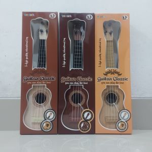 Mainan Ukulele Premium Anak 4 Senar - Gitar Lele Alat Musik Kentrung Musical anak Cowok