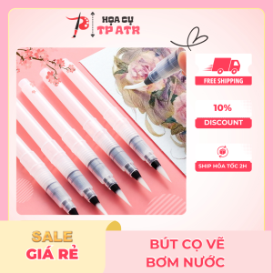 Bút cọ vẽ bơm nước chuyên dùng cho họa sĩ