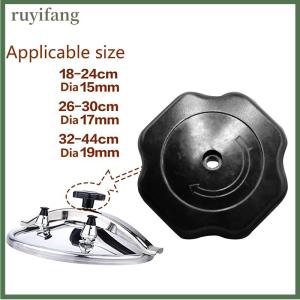 ruyifang 15 17 19mm Pressure Cooker Handle Button Explosion-proof Spiral Cover Durable Cooker Lids Knob Replacement Kitchen Accessories
