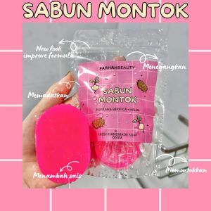 Sabun Montok Herbal Soap by Farhah Beauty | Breast Enlargement & Lifting | Natural Herbal Formula