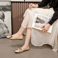 COCO#BX07 Chic Bowknot Ballet Flats in Microfiber Leather for Women - Korean Trendy Casual Shoe. 