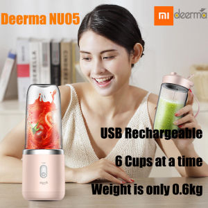 Original Deerma NU05 400ml Cordless Electric Juicer Mini Professional Blender for Nutrient Extraction