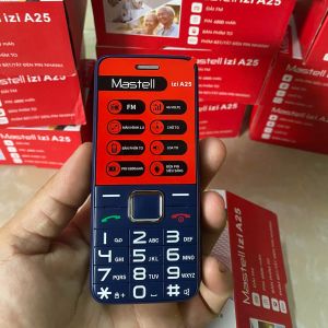 Điện Thoại Bàn Phím 4G Mastell Izi A25 Cho Người Già Loa To Chữ Lớn Pin Dùng 10 Ngày Đèn Pin Siêu Sáng BH 12 Tháng