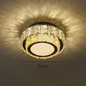 IGDL Modern LED ceiling light crystal ceiling light malist ceiling light fixtures for hallway entrance dressing room balcony