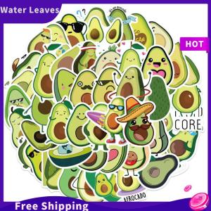 [Water]Hot Sale Freeshipping 50 miếng dán hình quả bơ hoạt hình Miếng dán hình graffiti Mũ bảo hiểm máy tính xách tay vali đàn guitar