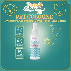 Pets Emporium PH Natural Pet Cologne OCEAN BREEZE KISS Perfume Body Spray Dogs & Cats Odor Control