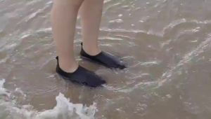 Kasut Pantai Anti-Slip Non Skid Water Kasut Snorkeling Shoe Soft Beach Shoes Swimming Aqua Shoes Thick Base