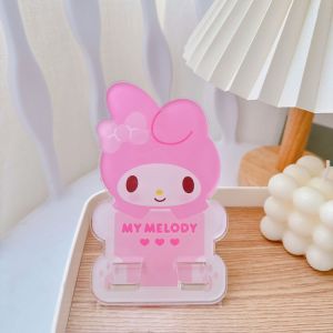 YF Sanrio Hello Kitty Kuromi Melody Cinnamoroll acrylic Desktop phone stand mobile tablet lazy holder FY