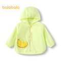 Balabala Baby Jacket Men And Girls 2024 Spring And Summer Clothing New Summer Baby Sunscreen Clothing Fashionable Cute. 