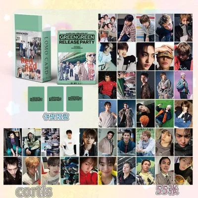 CORTIS LASER LOMO CARD 50PCS POSTCARD PHOTOBOOK