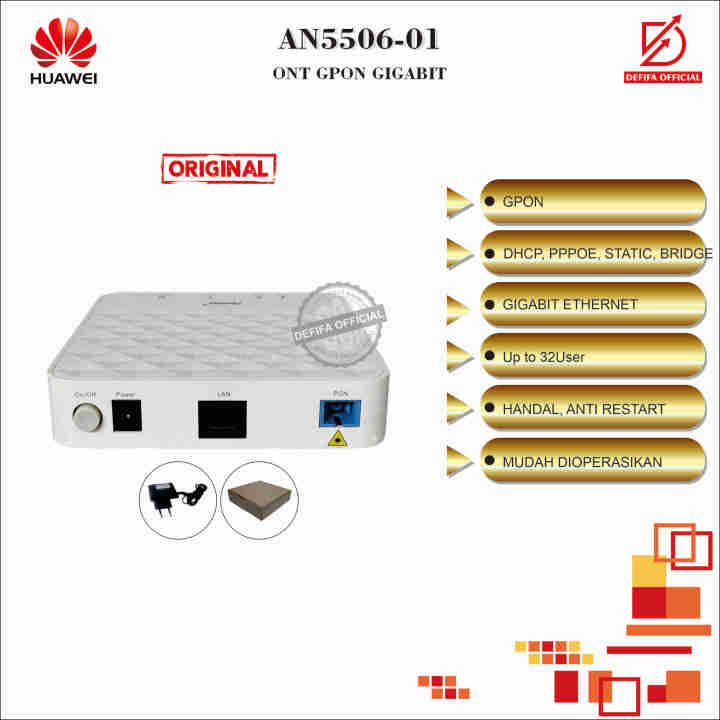 Fiberhome AN5506-01 Modem FTTH NON WIFI Router ONT ONU GPON | Lazada ...