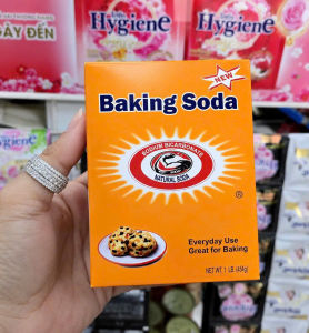 BAKING SODA 454G SODIUM BICARBONATE – BỘT ĐA NĂNG LÀM BÁNH LÀM SẠCH NHÀ BẾP VÀ KHỬ MÙI