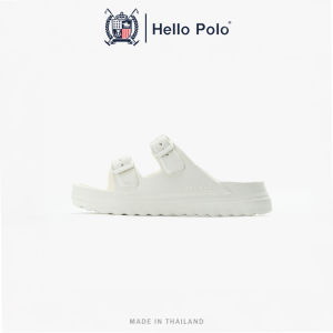 Hello Polo รองเท้าแตะผู้หญิง รองเท้าแตะผู้หญิงแฟชั่น สายคาดคู่ เบาสบาย พื้นนุ่มมาก กันลื่นและทนทาน ลำลอง วัสดุEVA HP8051