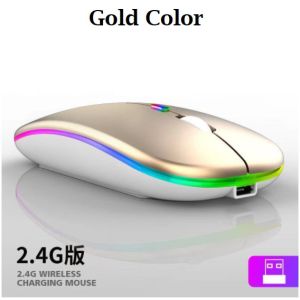 Ready Stock Rechargeable Mouse Wireless Silent LED Backlit Mice USB Optical Mouse wireless mouse LED mouse RGB mouse