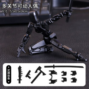 Bercahaya Set Penuh Dummy 13 Action Figure/Lucky 13 Articulated action figure 3D Puzzle DIY Mainan