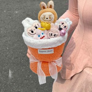 Free Lampu Buket Boneka Hampers Bouquet Boneka Bunga&Cokelat Milka Ready Stock Valentine Ulang Tahun