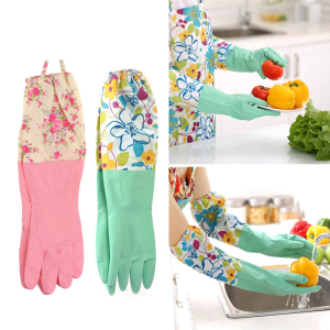 Kitchen Cleaning Gloves Reusable Household Gloves Drawstring Cover for Home Restaurant Dining Room Portable