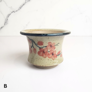 The Leaferie Petit Allegra (Series 5) handpainted small mini plant pots. flowerpot flower pot planter Succulents